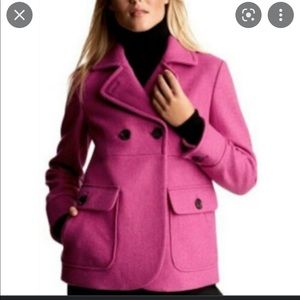 Gap pink  pea coat